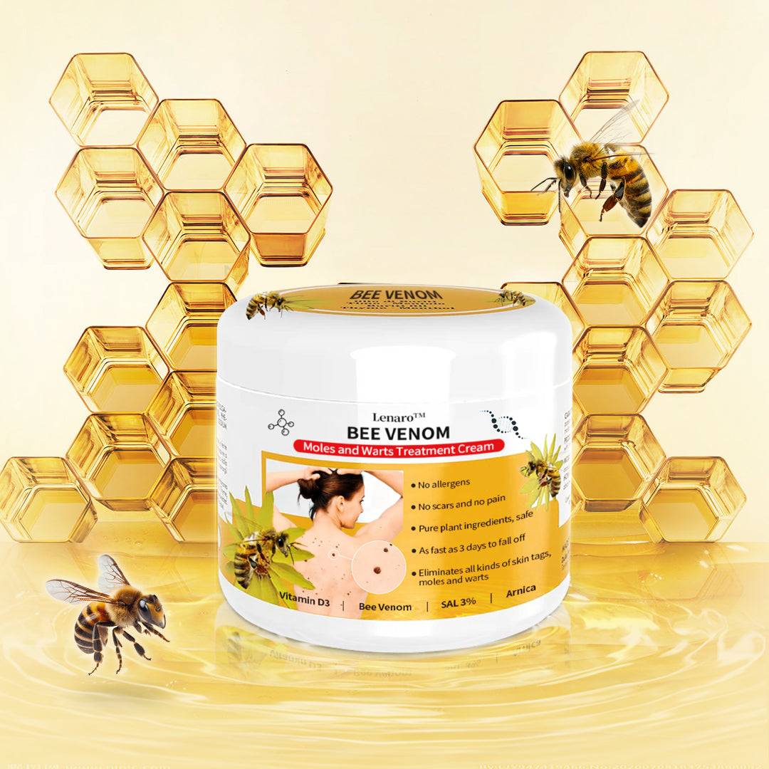 🥑🥑🥑[🐝Official Brand Store🐝] Lenaro™ Bee Venom Mole and Wart Treatment Cream(👨‍⚕AAD RECOMMENDS)