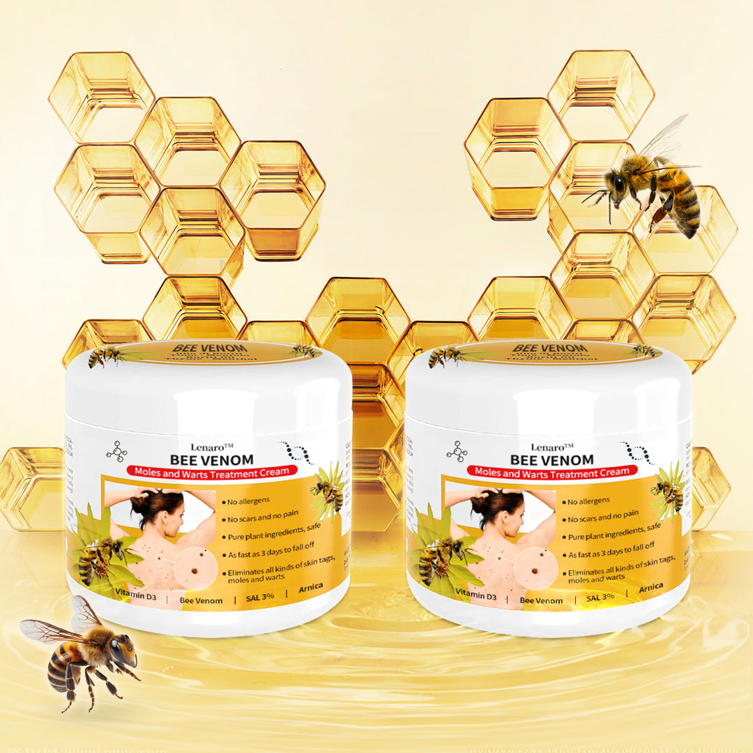 🍀🐝[💎Official Brand Store💎] Lenaro™ Bee Venom Mole and Wart Treatment Cream(👨‍⚕AAD RECOMMENDS)