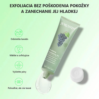 Čistiaci exfoliačný gél na akantózu nigricans, exfoliáciu, tmavé škvrny, kožné jazvy a ekzémy x💖💖