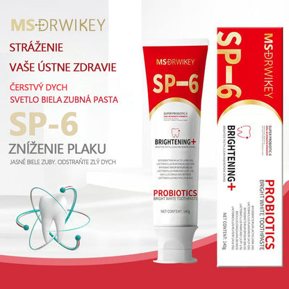 🔥Super Probiotic-6 Zubná pasta so 6 probiotikami na vyrovnanie sily ústnej mikroflóry