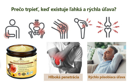 🍀🍀ArthroFree™ Krém proti bolesti kostí s obsahom včelieho jedu🐝(Najmä pre starších dospelých a odporúčané AAOS) x