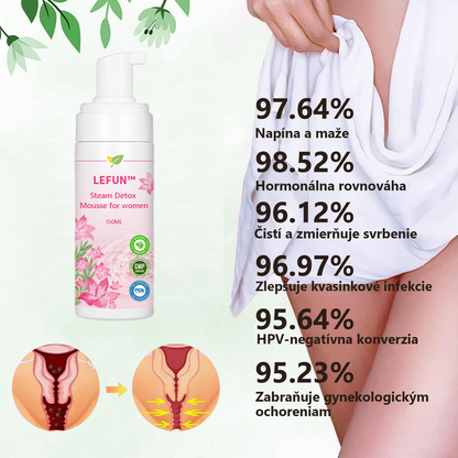 LEFUN™ Parná detoxikačná pena pre ženy (Na hormonálnu rovnováhu, gynekologické ochorenia a obezitu) x💖💖