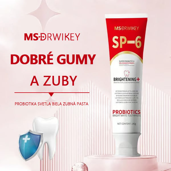 🔥Super Probiotic-6 Zubná pasta so 6 probiotikami na vyrovnanie sily ústnej mikroflóry