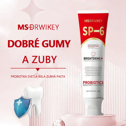 🔥Super Probiotic-6 Zubná pasta so 6 probiotikami na vyrovnanie sily ústnej mikroflóry