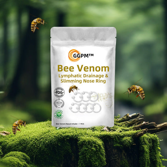 🌈🌈🐝GGPM™ Bee Venom Lymphatic Drainage & Slimming Nose Ring⭐(for all lymphatic problems and obesity)