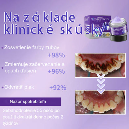 GarageLine™ (odporúčaný ADA) Minerálny prášok na obnovu zubov (⏰Obmedzená časová zľava, posledných 30 minút⏰) 🪥🦷