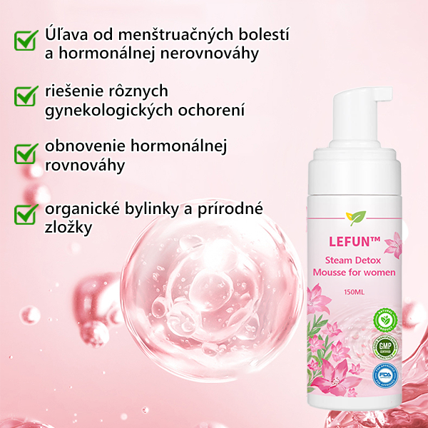 LEFUN™ Parná detoxikačná pena pre ženy (Na hormonálnu rovnováhu, gynekologické ochorenia a obezitu) x💖💖