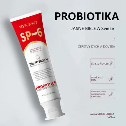 🔥Super Probiotic-6 Zubná pasta so 6 probiotikami na vyrovnanie sily ústnej mikroflóry