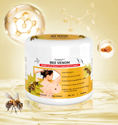 🐝👨‍⚕[🌟Official Brand Store🌟] Lenaro™ Bee Venom Mole and Wart Treatment Cream(👨‍⚕AAD RECOMMENDS)