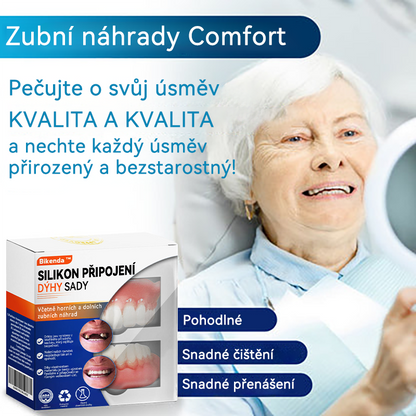 Bikenda™ Silikónová Sada na Zubné Protézy🧨🧨 (👩‍🔬V súlade s CED, Schválené Profesionálnymi Zubnými Lekármi)