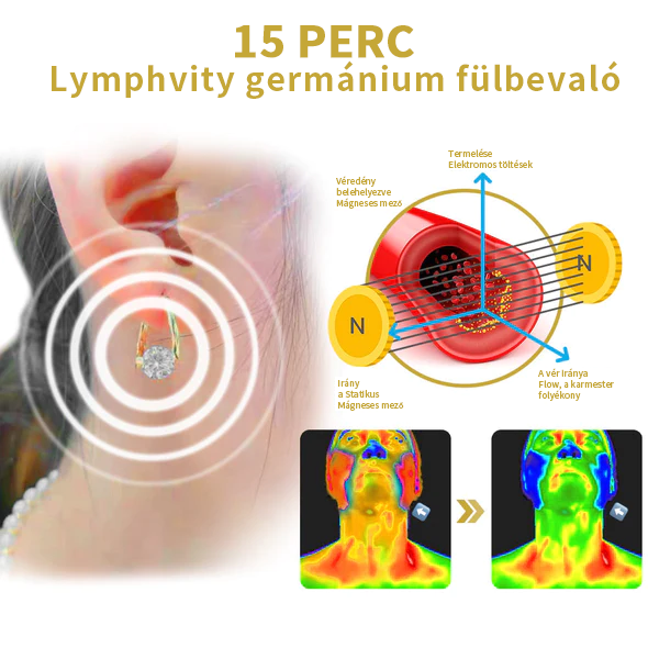 🌈🌈🌈💎 ( LAST DAY SALE-80% OFF) Histone Lymphvity MagneTherapy Germanium fülbevaló