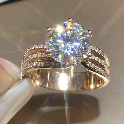 💍Magnetologický diamantový prsteň Moissanite💖 VÝPREDAJ POSLEDNÝ DEŇ - 80% ZĽAVA