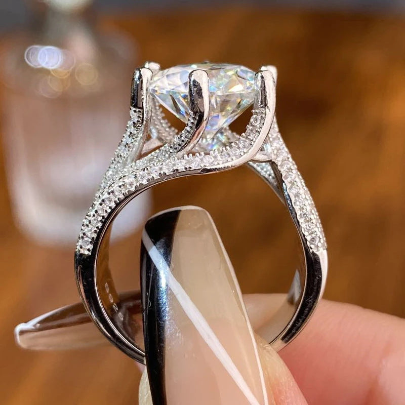 💍Magnetologický diamantový prsteň Moissanite💖 VÝPREDAJ POSLEDNÝ DEŇ - 80% ZĽAVA